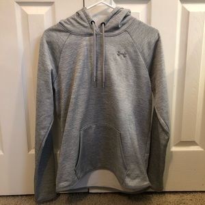 Gray Under Armour Hoodie